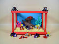 Large 3D Printed Flexi Fish Tank Playset: Articulated Sensory Toy