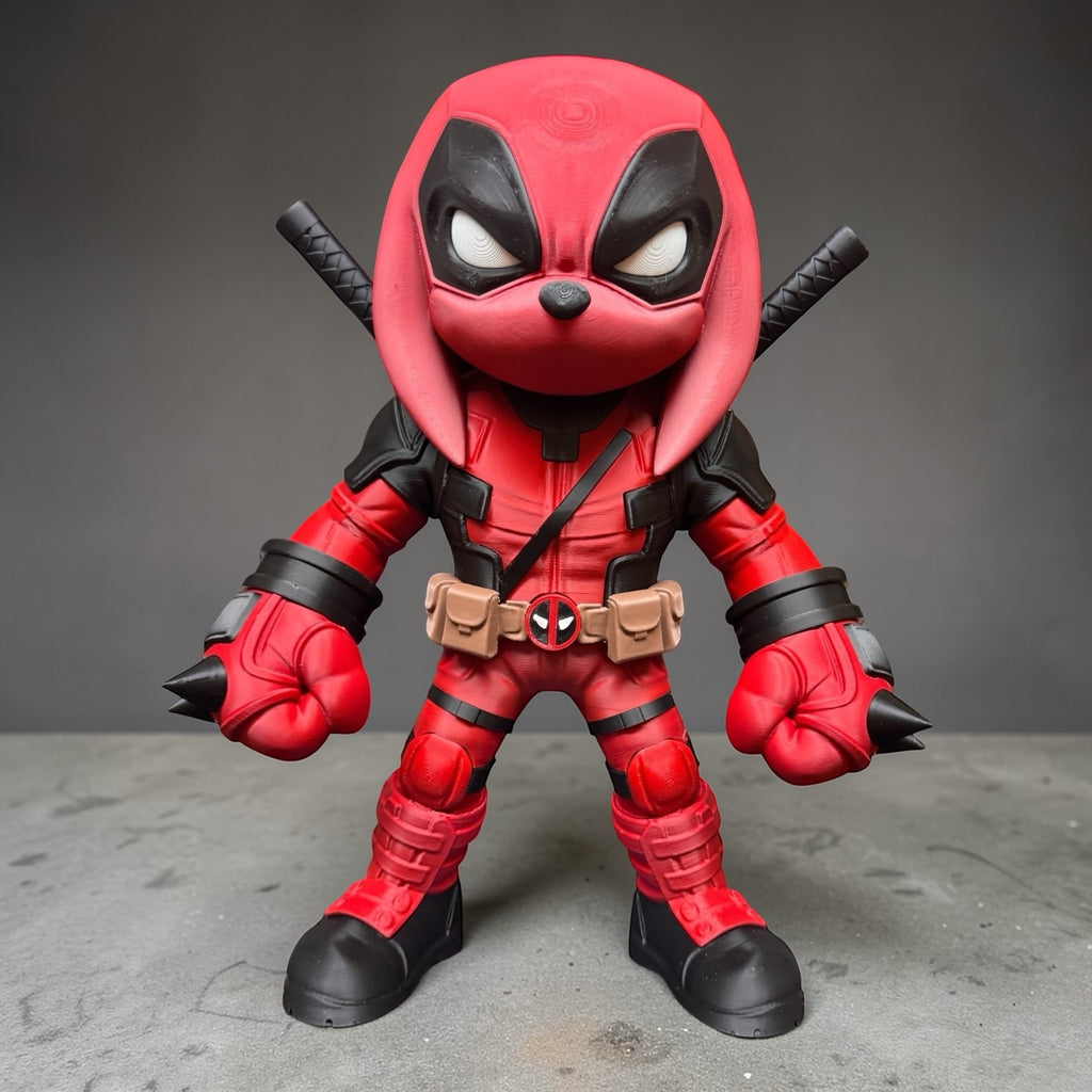 Knuckpool Collectible – 3D Printed Urban Anti-Hero Display Figure
