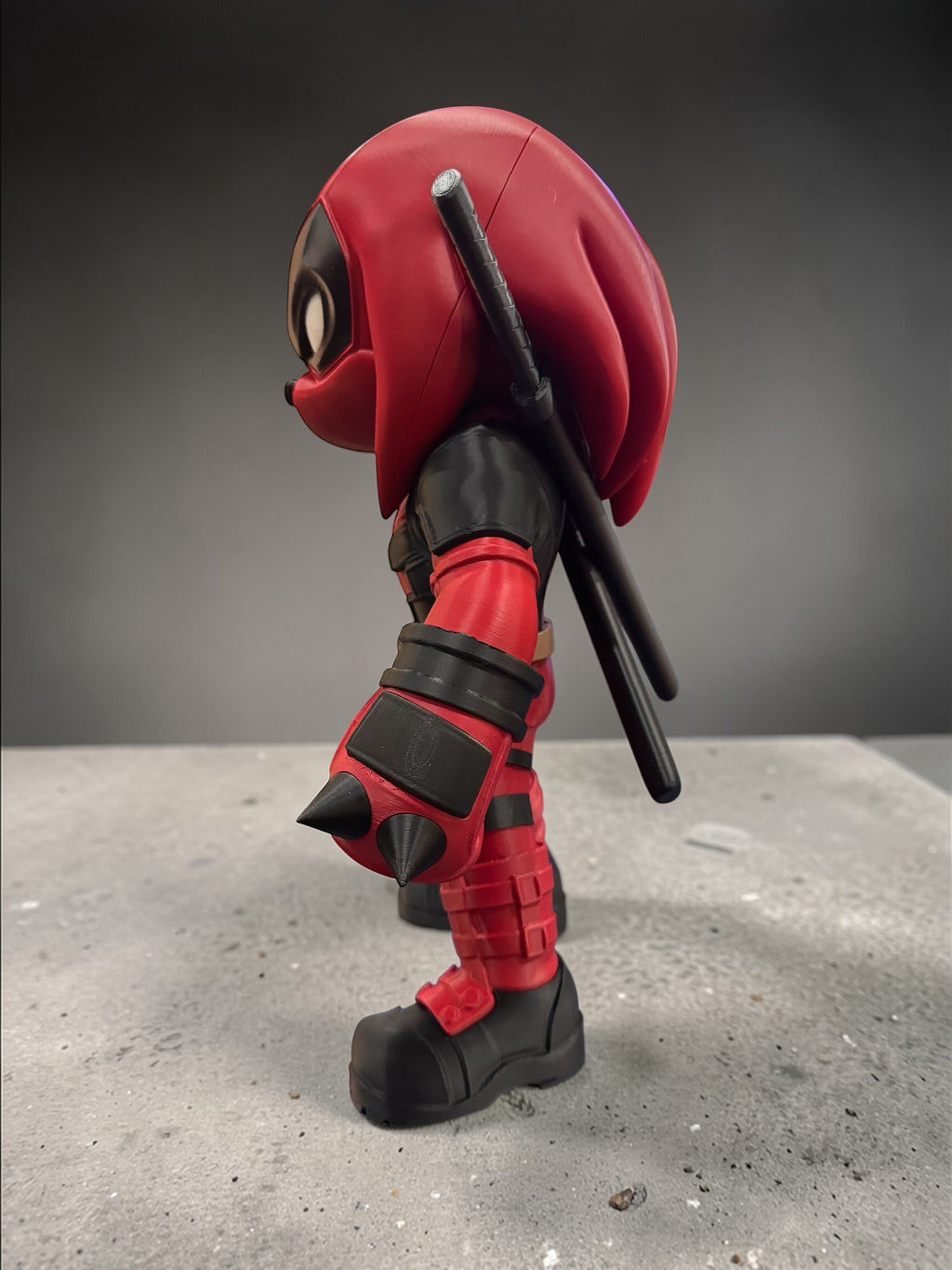 Knuckpool Collectible – 3D Printed Urban Anti-Hero Display Figure