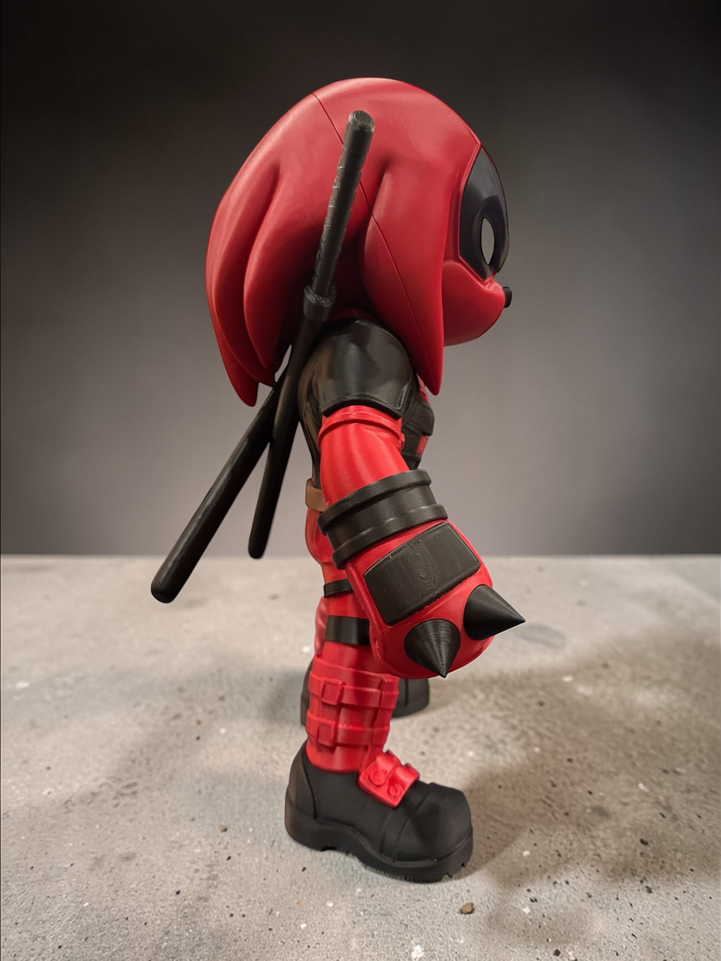 Knuckpool Collectible – 3D Printed Urban Anti-Hero Display Figure