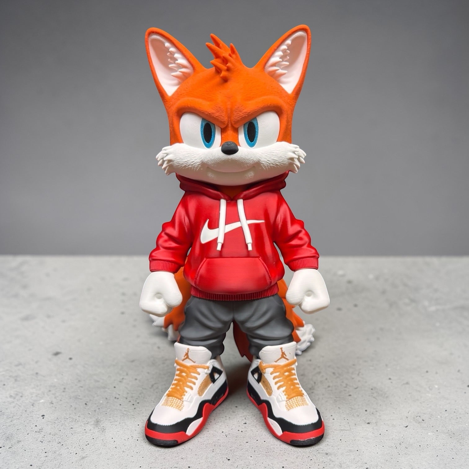 Urban Tails Collectible – 3D Printed Street Style Display Figure