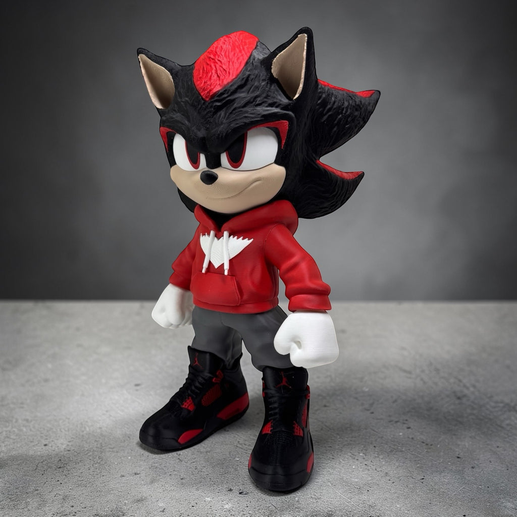 Shadow Urban Collectible – 3D Printed Street Style Display Figure