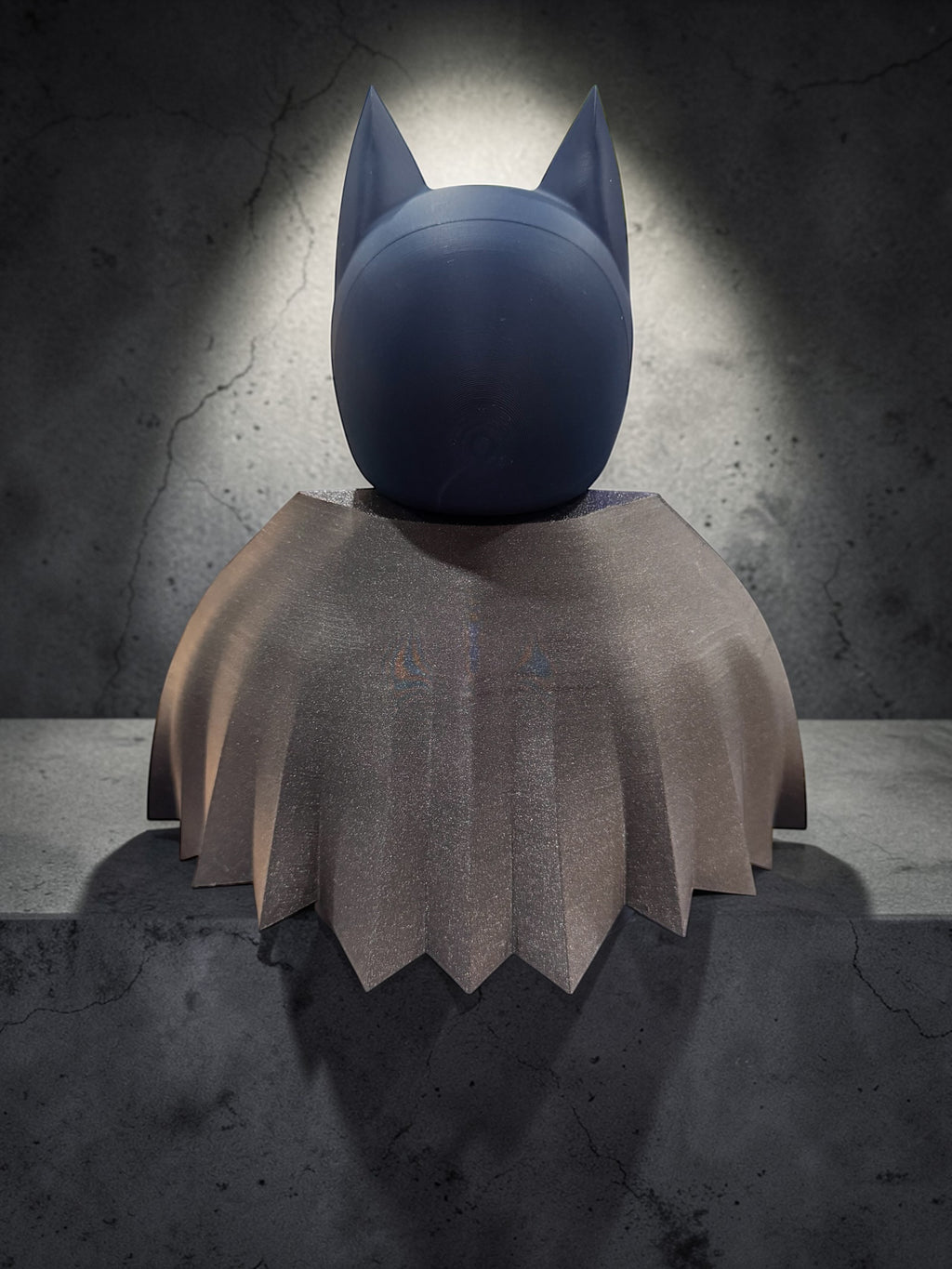 Bat Mario Collectible – 3D Printed Dark Hero Display Figure