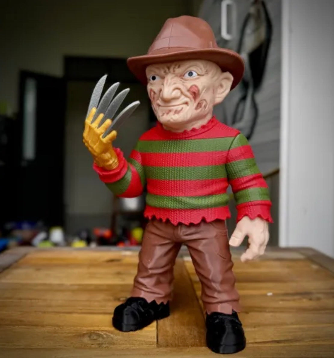 Freddy-Inspired Horror Collector Figure – Premium 3D Printed Display Piece