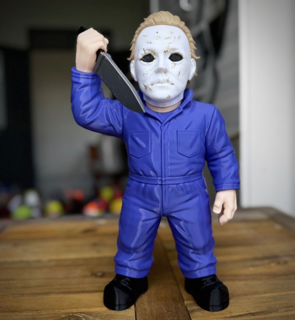 Michael-Inspired Horror Collector Figure – Premium 3D Printed Display Piece