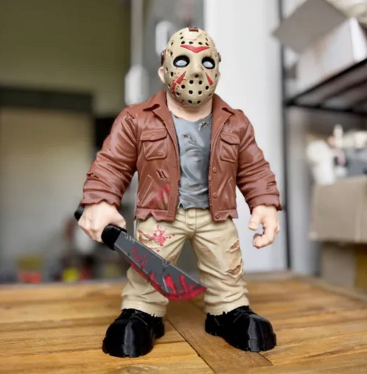 Jason-Inspired Horror Collector Figure – Premium 3D Printed Display Piece
