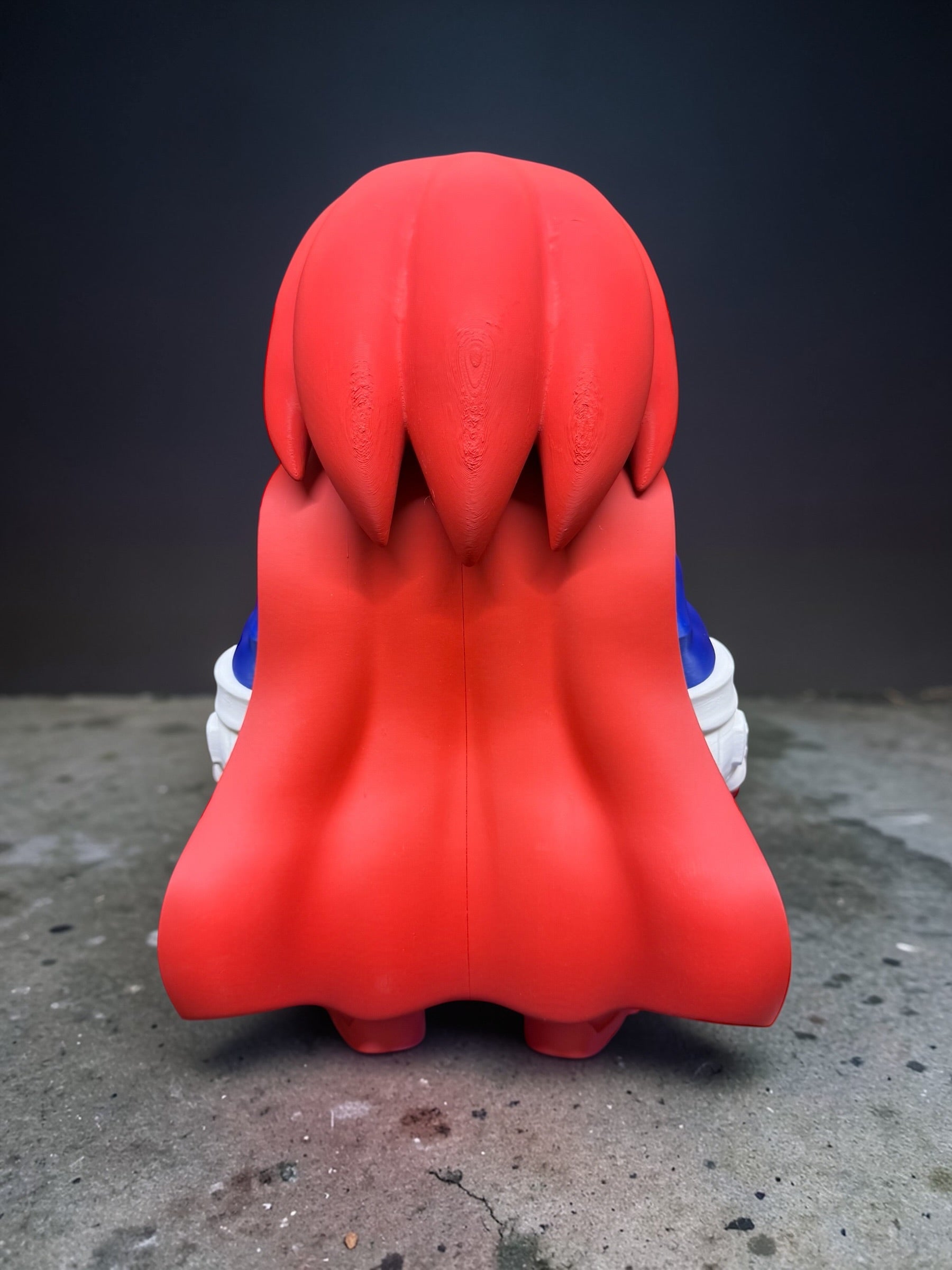 Super Knuckles – 3D Printed Collectible Figure | Sonic Inspired Display Model