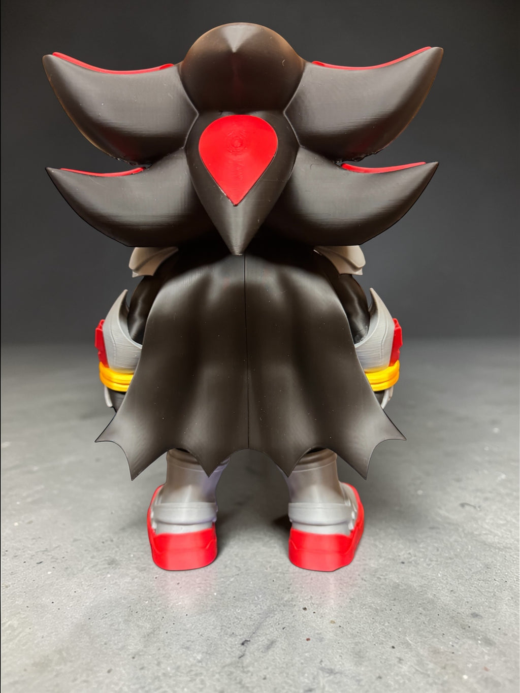 Shadow Knight – 3D Printed Collectible Figure | Sonic Inspired Dark Hero Statue