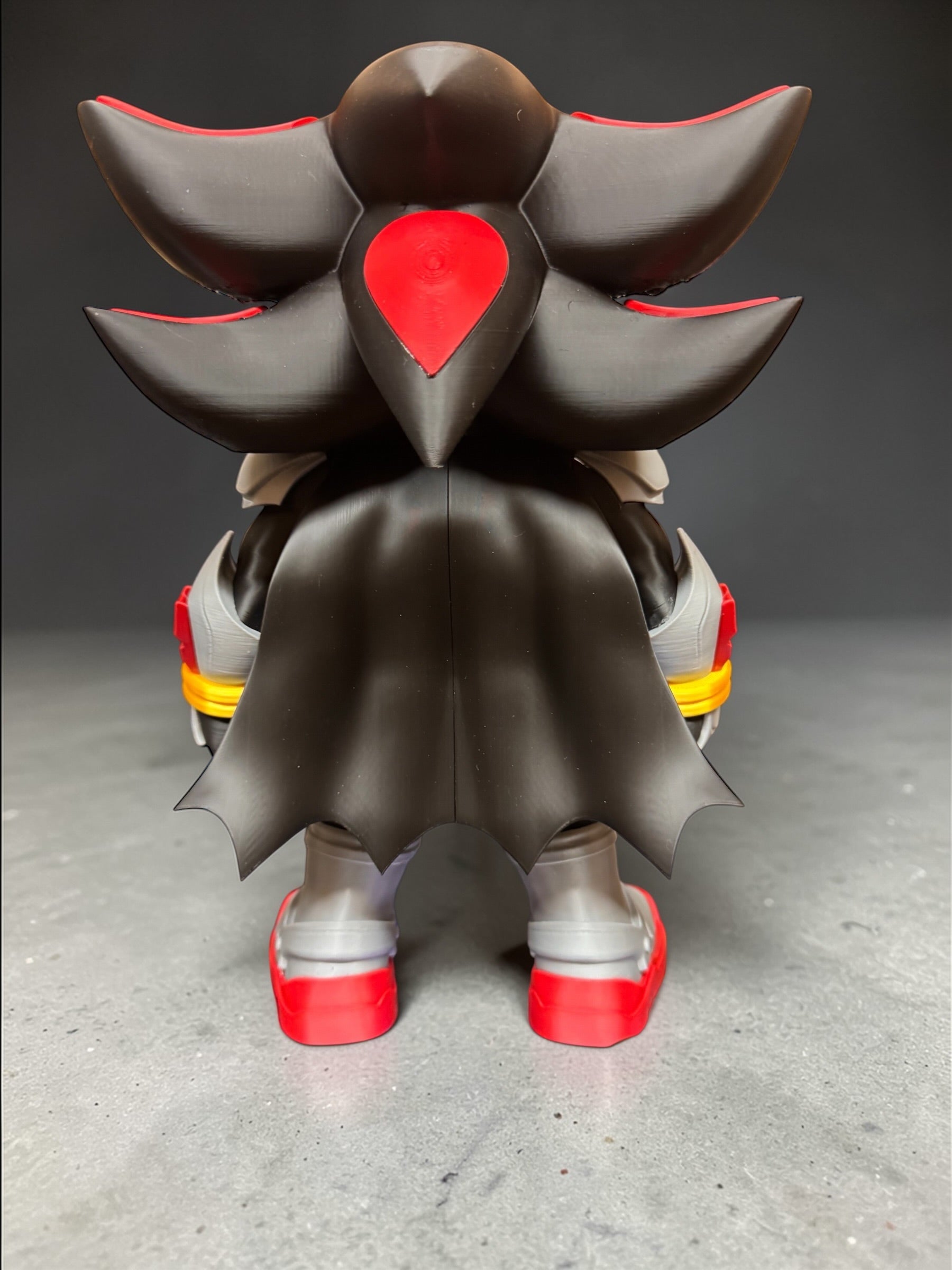 Shadow Knight – 3D Printed Collectible Figure | Sonic Inspired Dark Hero Statue