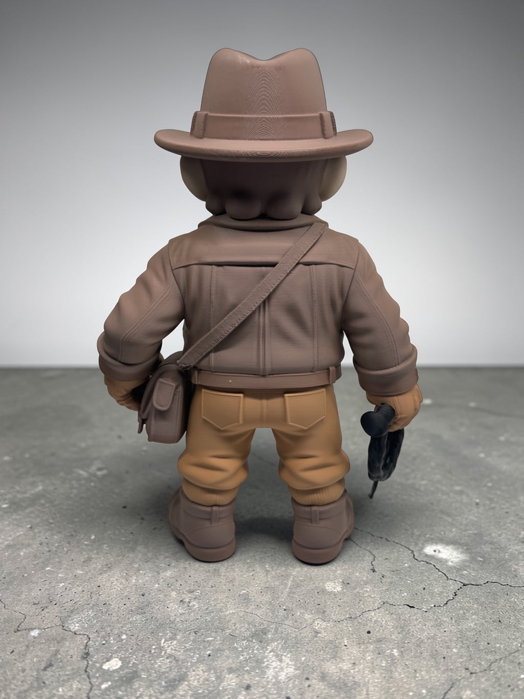 Indiana Mario – Adventure Explorer 3D Printed Collectible Figure