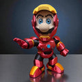 Iron Mario Collectible – 3D Printed Hero Armour Display Figure
