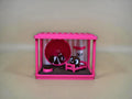 3D Printed Hamster Cage Playset: Miniature Bed, Wheel & Hamsters